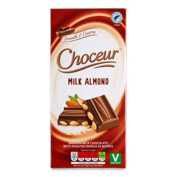 Choceur Smooth & Creamy Milk Almond Chocolate 200g